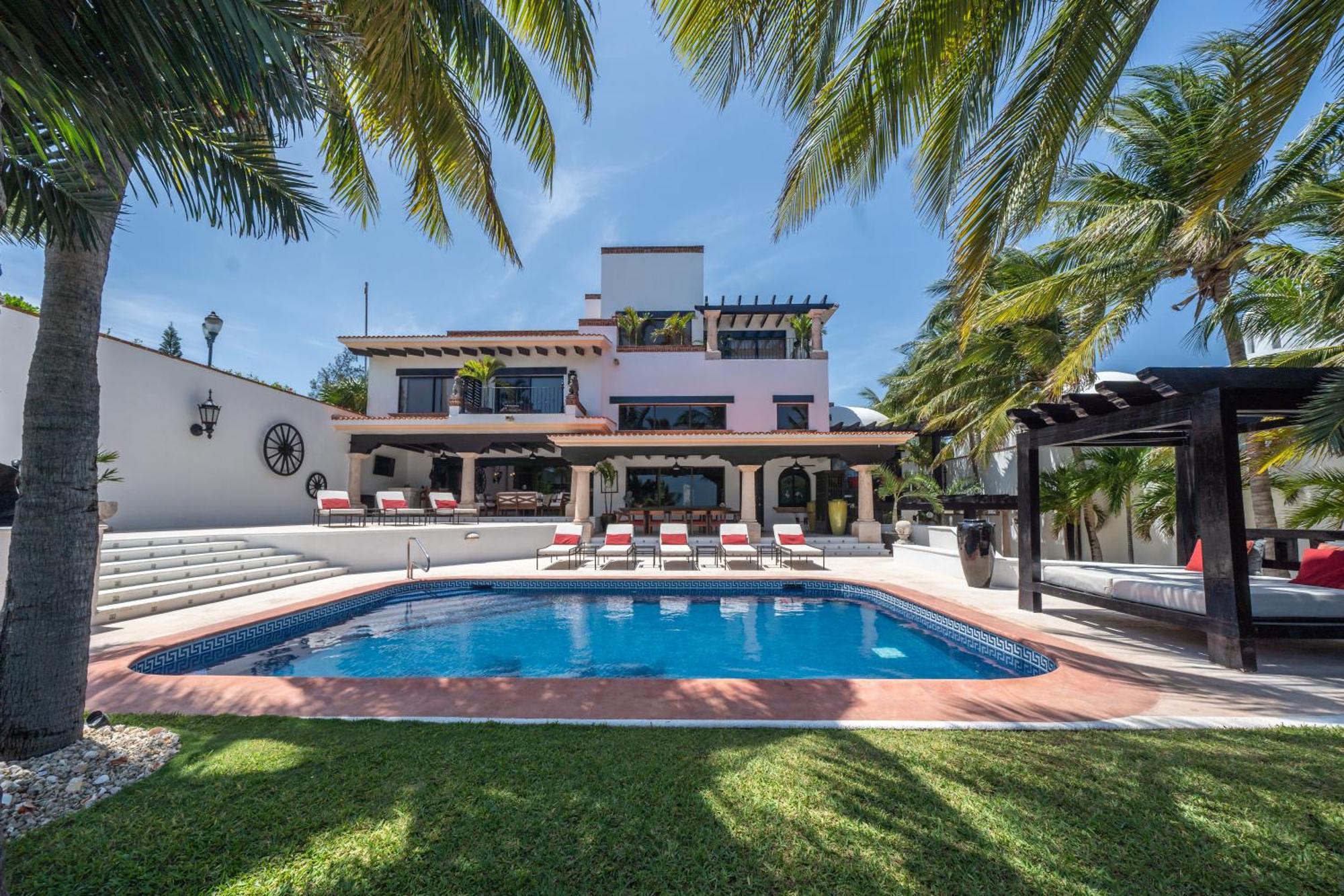 Villa Albatros Oceanfront Luxury Hotelzone Cancún Eksteriør bilde